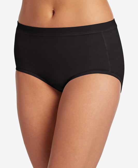 JOCKEY Cotton Stretch Brief Panty BLACK 5