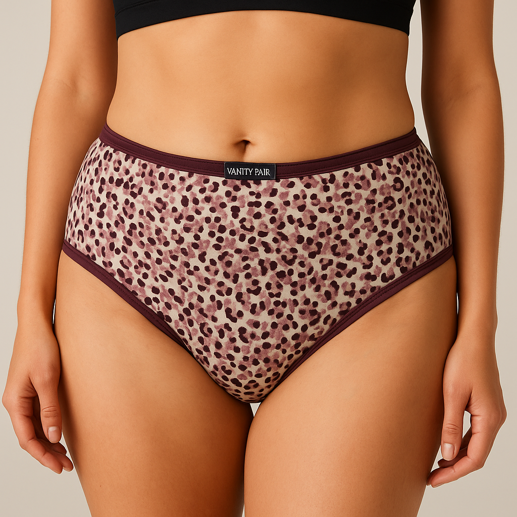 VANITY FAIR Illumination Briefs Pantie LEOPARD 2XL