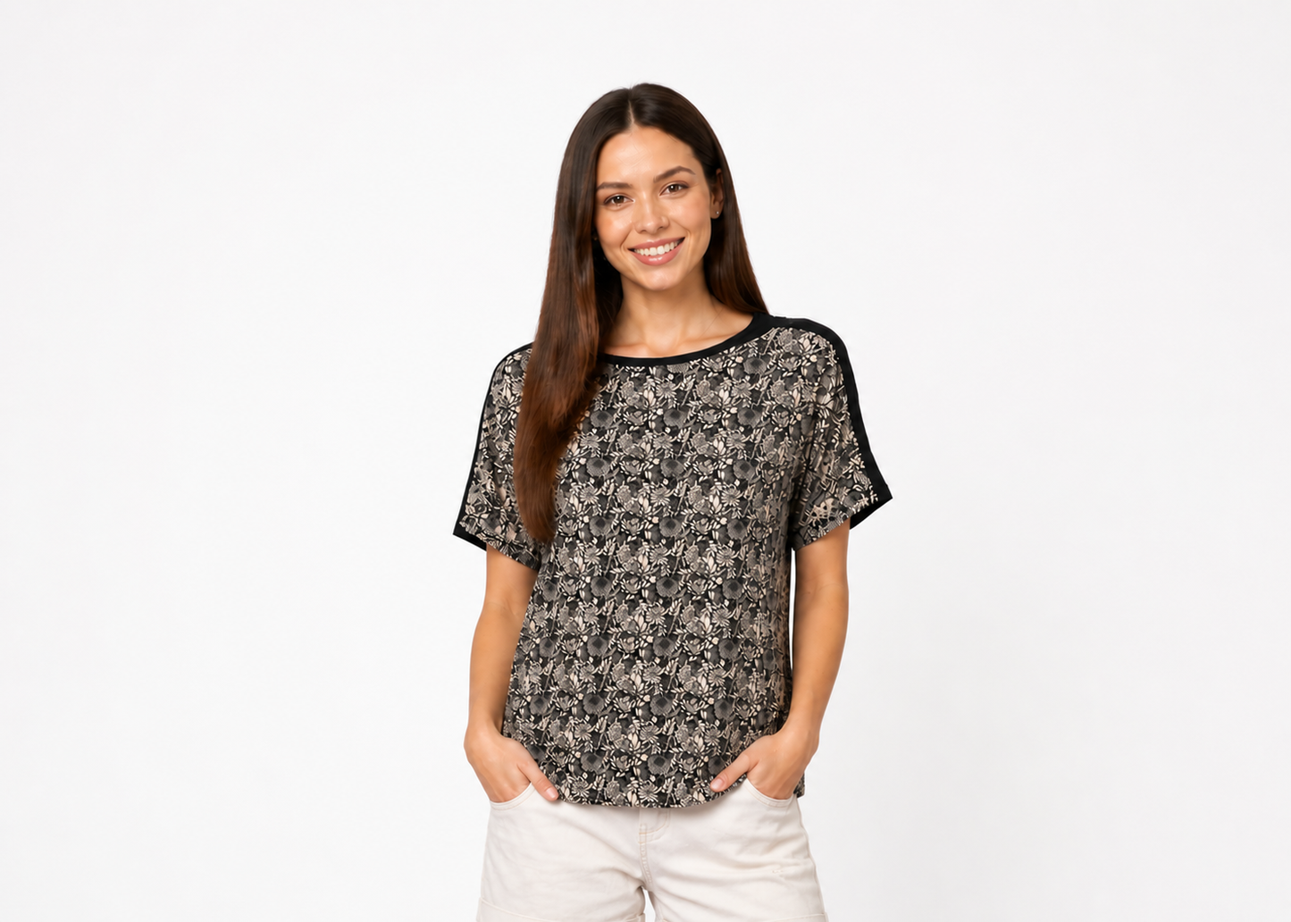 SESOIRE Only Knit Modal Pajama Top M