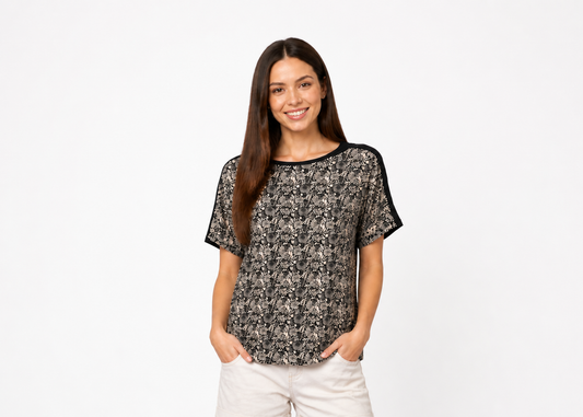 SESOIRE Only Knit Modal Pajama Top M