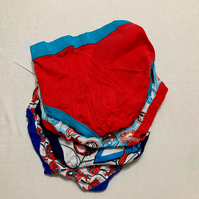 Disney Baby Toddler Boy's Spider Man Briefs 4Pack 2T