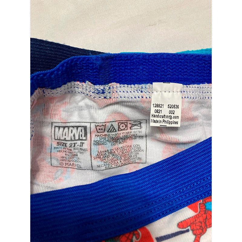 Disney Baby Toddler Boy's Spider Man Briefs 4Pack 2T