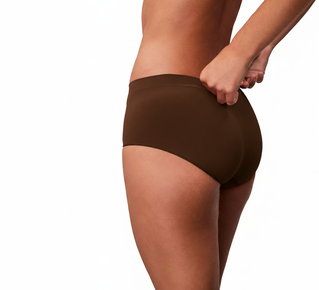 CALVIN KLEIN Bonded Flex Boyshort Panty BROWN M