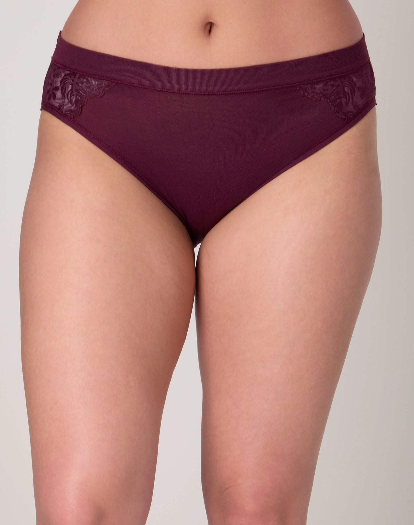 BALI Breathe Lace Hi-Cut PURPLE XL