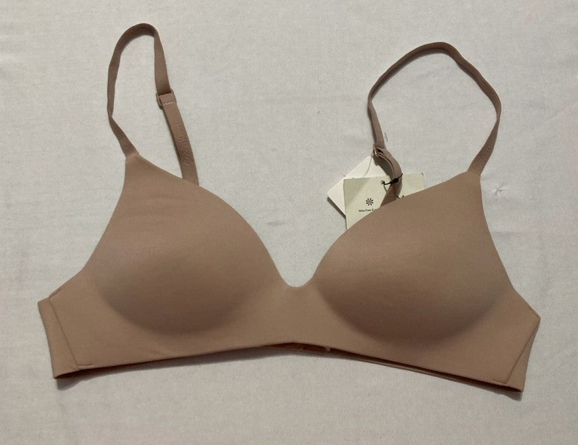 NWD CALVIN KLEIN Perfectly Fit Wirefree T-Shirt Bra NUDE 34A
