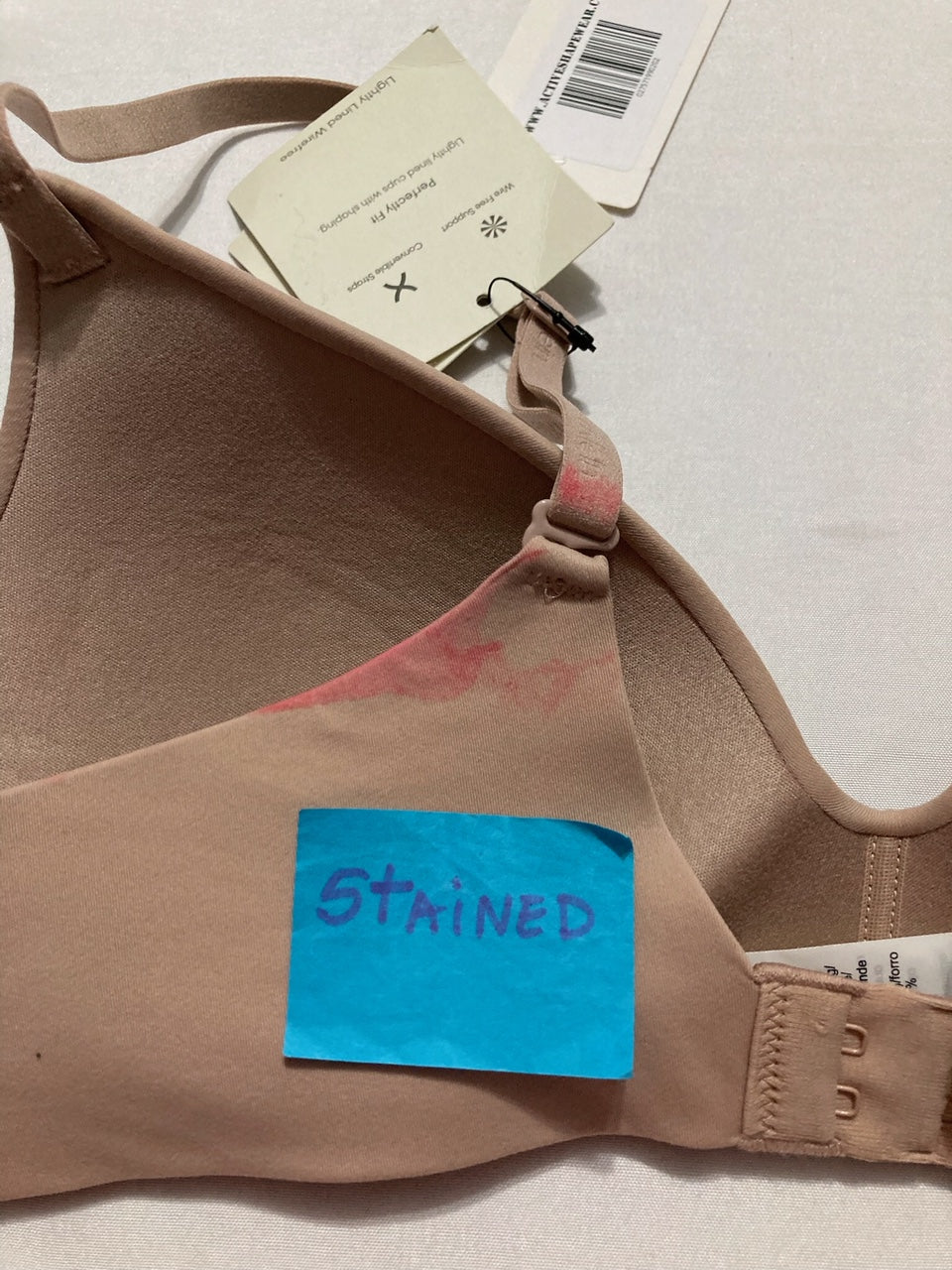 NWD CALVIN KLEIN Perfectly Fit Wirefree T-Shirt Bra NUDE 34A