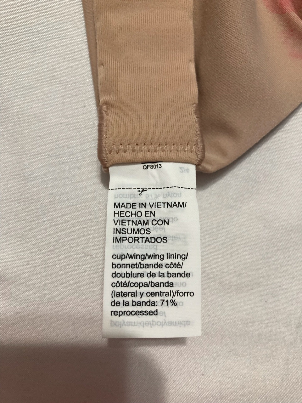 NWD CALVIN KLEIN Perfectly Fit Wirefree T-Shirt Bra NUDE 34A