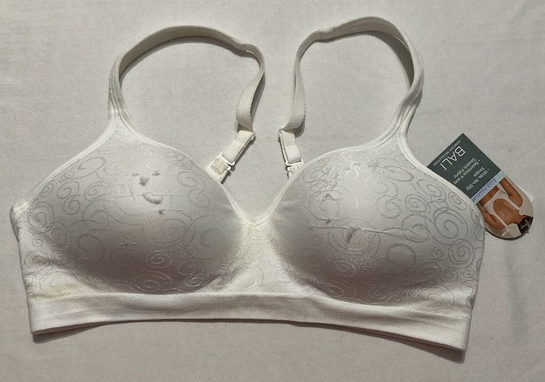 NWD BALI Comfort Revolution Full-Coverage Wirefree WHITE 38C