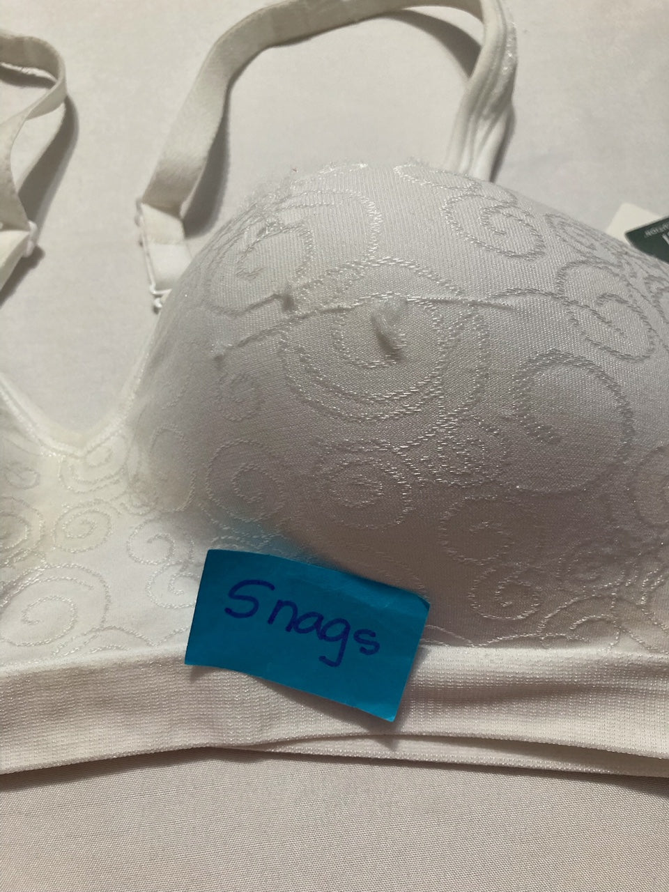 NWD BALI Comfort Revolution Full-Coverage Wirefree WHITE 38C