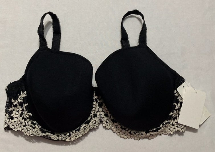 NWD WACOAL Embrace Lace Contour Bra BLACK 38DD