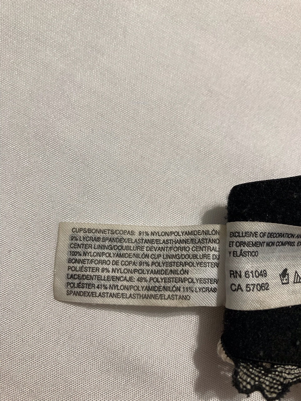 NWD WACOAL Embrace Lace Contour Bra BLACK 38DD