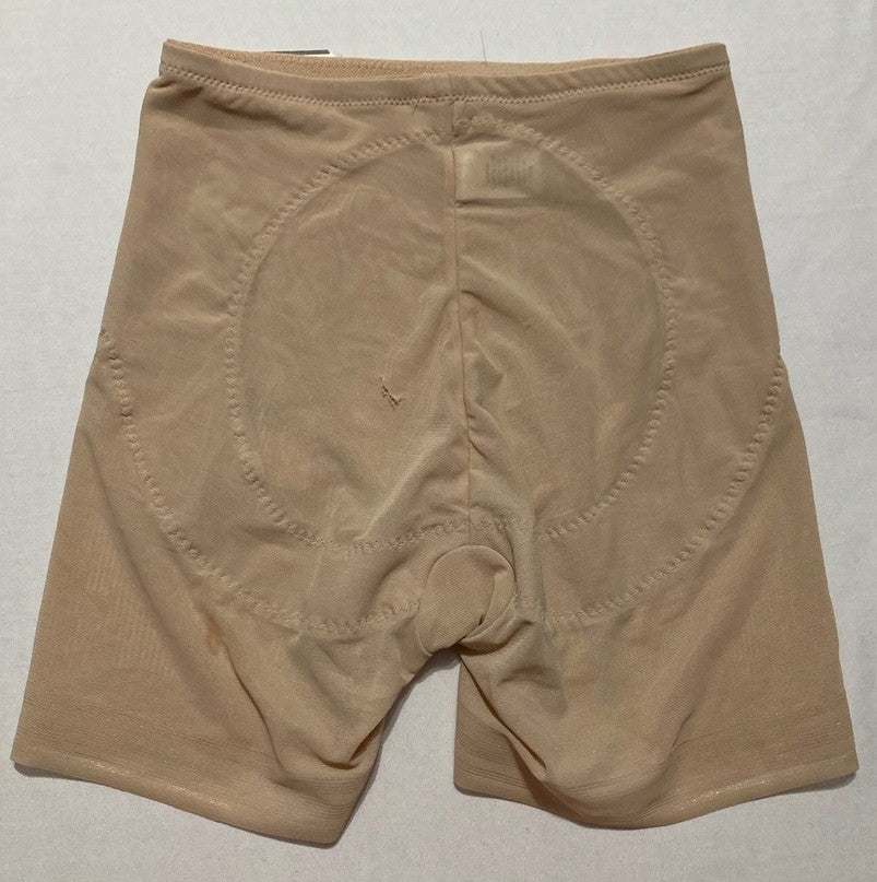 NWD MIRACLESUIT Rear Lifting Boyshort Panties Underwear NUDE M