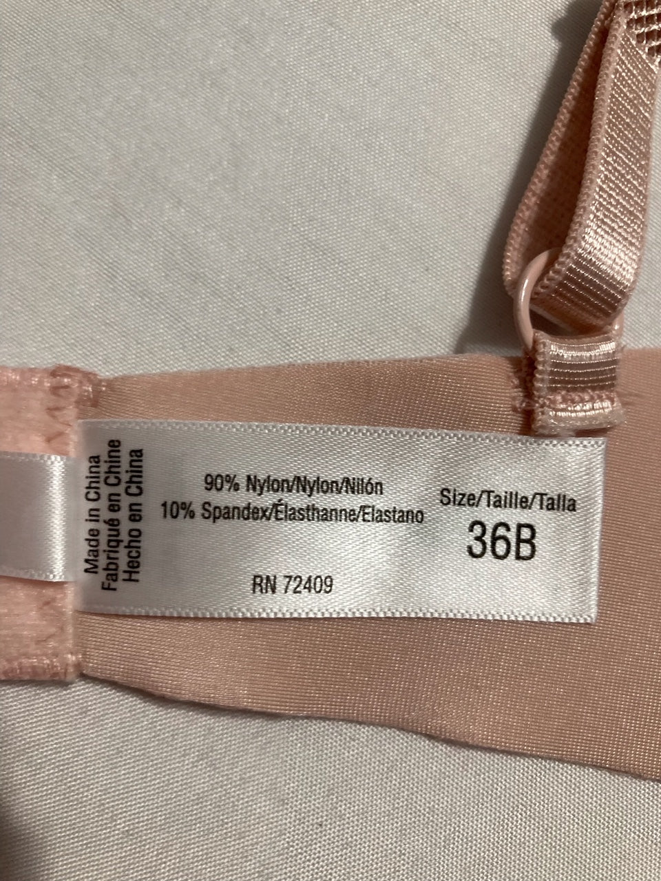 NWD SOPHIE B Molded invisible edge wire-fre bra ROSE 36B