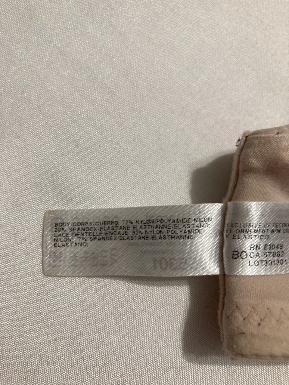 NWD WACOAL Softly Styled Unlined Mid Coverage Underwire Bra NUDE 38D