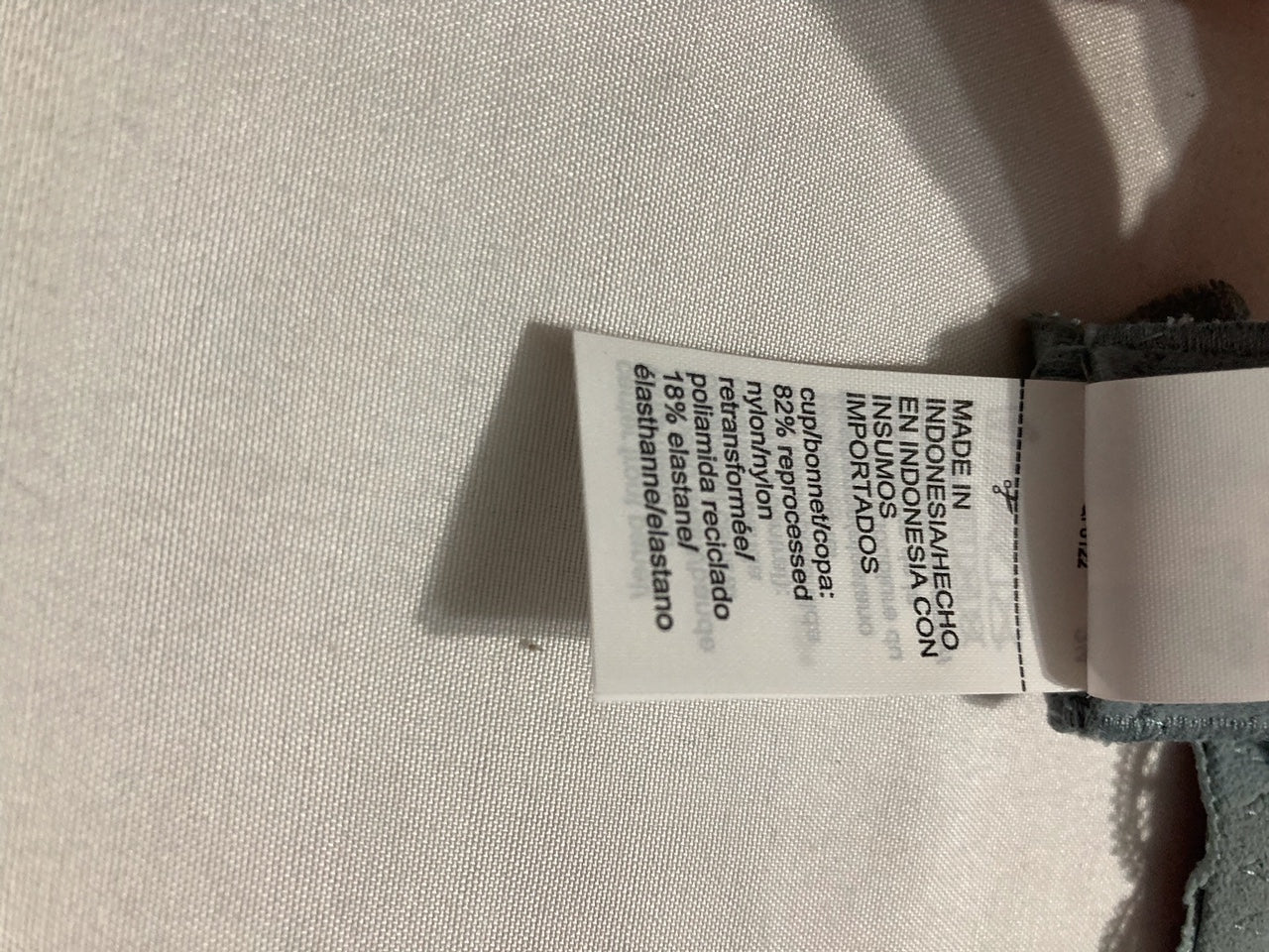 NWD CALVIN KLEIN Seductive Comfort Brasier Lace Demi BLUE 38B