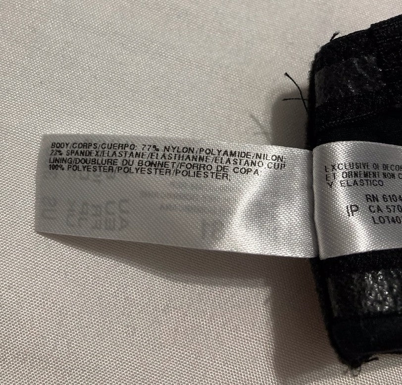 NWD B.TEMPT'D Future Foundation Push-up Convertible Strapless Bra BLACK 38C