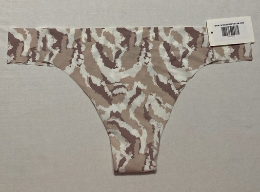 NWD MAIDENFORM Flawless No Show Thong Panty MULTICOLOR 2XL