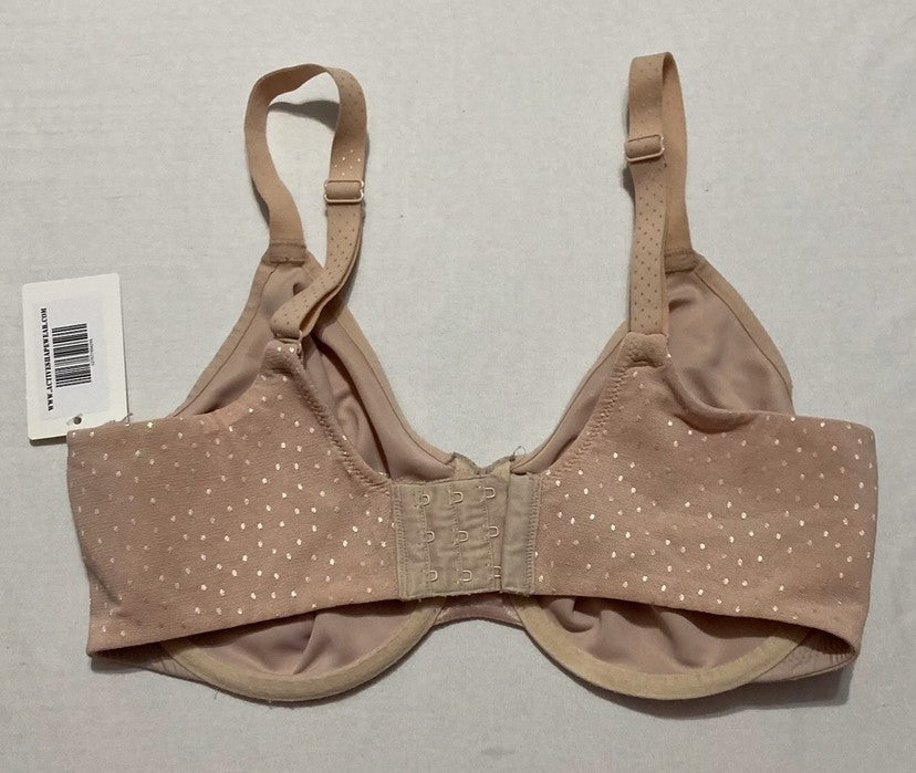 NWD WACOAL Back Appeal Minimizer Unlined Underwire Bra ROSE 34DDD