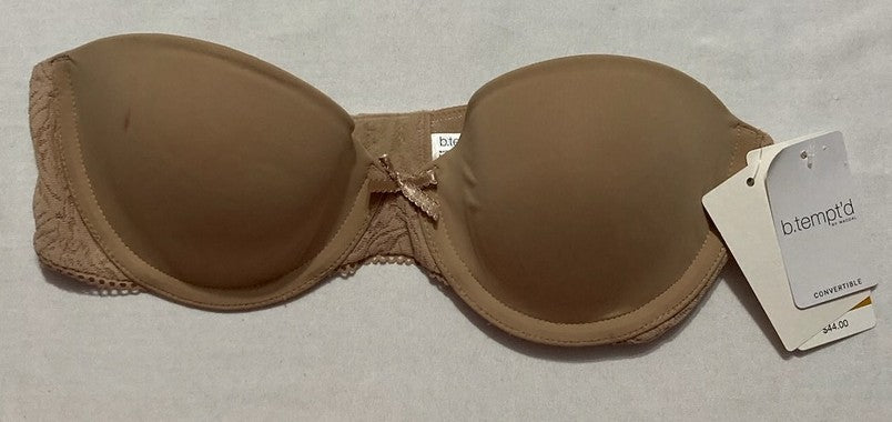 NWD B.TEMPT'D Modern Method Convertible Strapless Bra BEIGE 34A