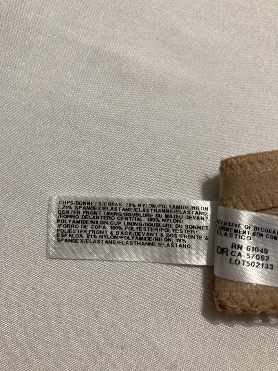 NWD B.TEMPT'D Modern Method Convertible Strapless Bra BEIGE 34A