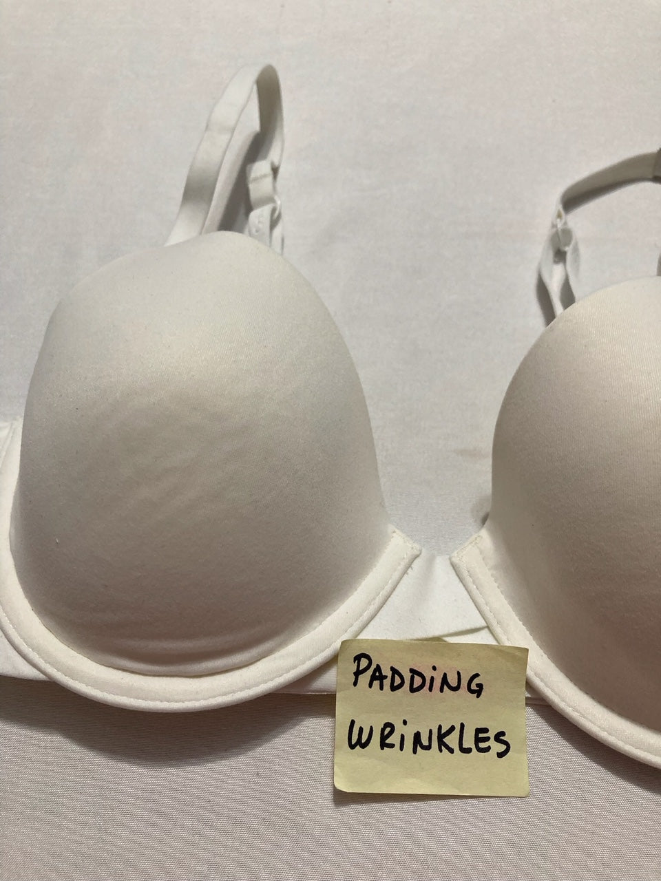 NWD CALVIN KLEIN Perfectly Fit Memory Touch T-Shirt Bra WHITE 32C