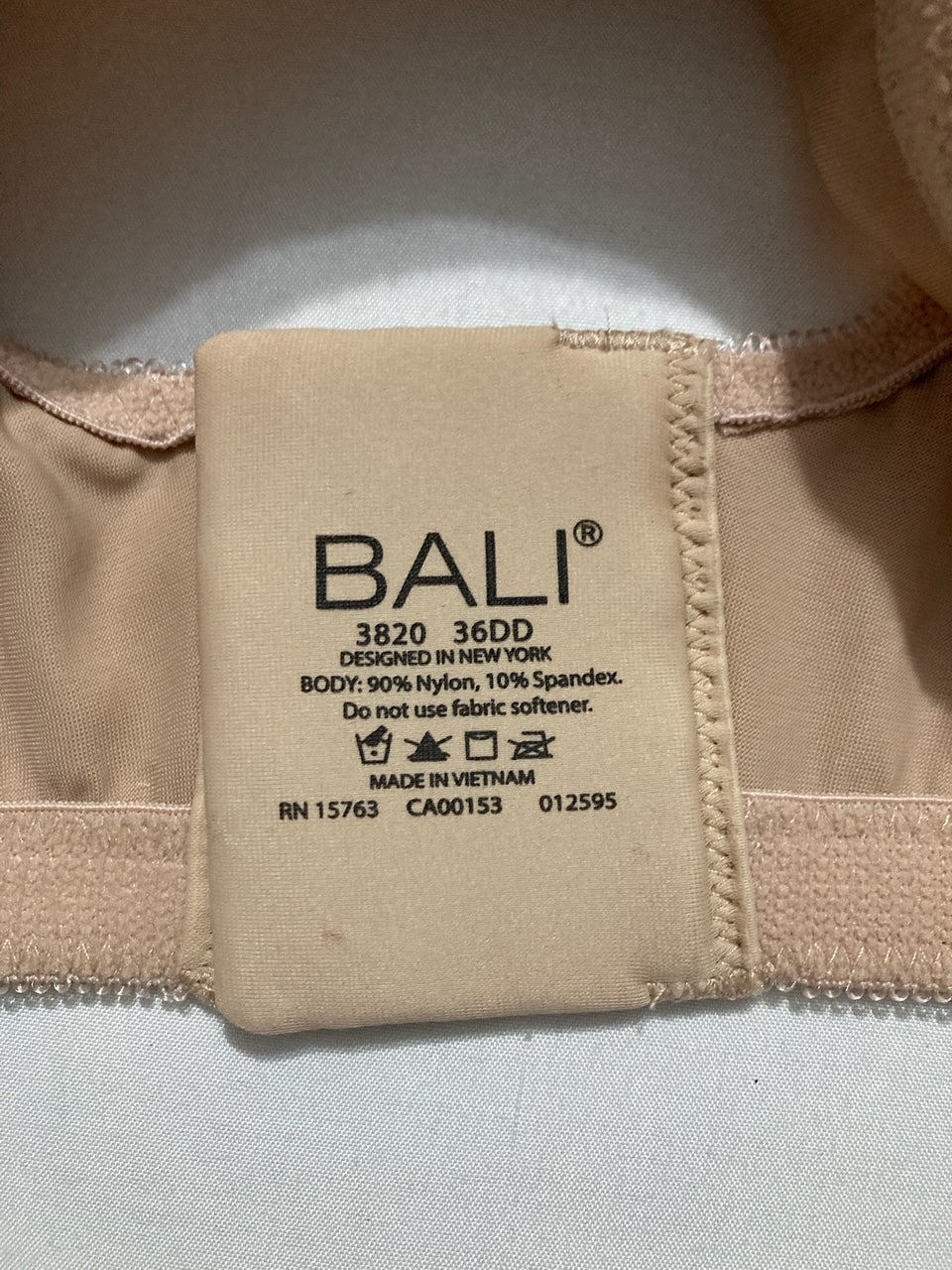 NWD BALI Double Support Wireless Bra, Comfortsoft Full-coverage NUDE 36DD