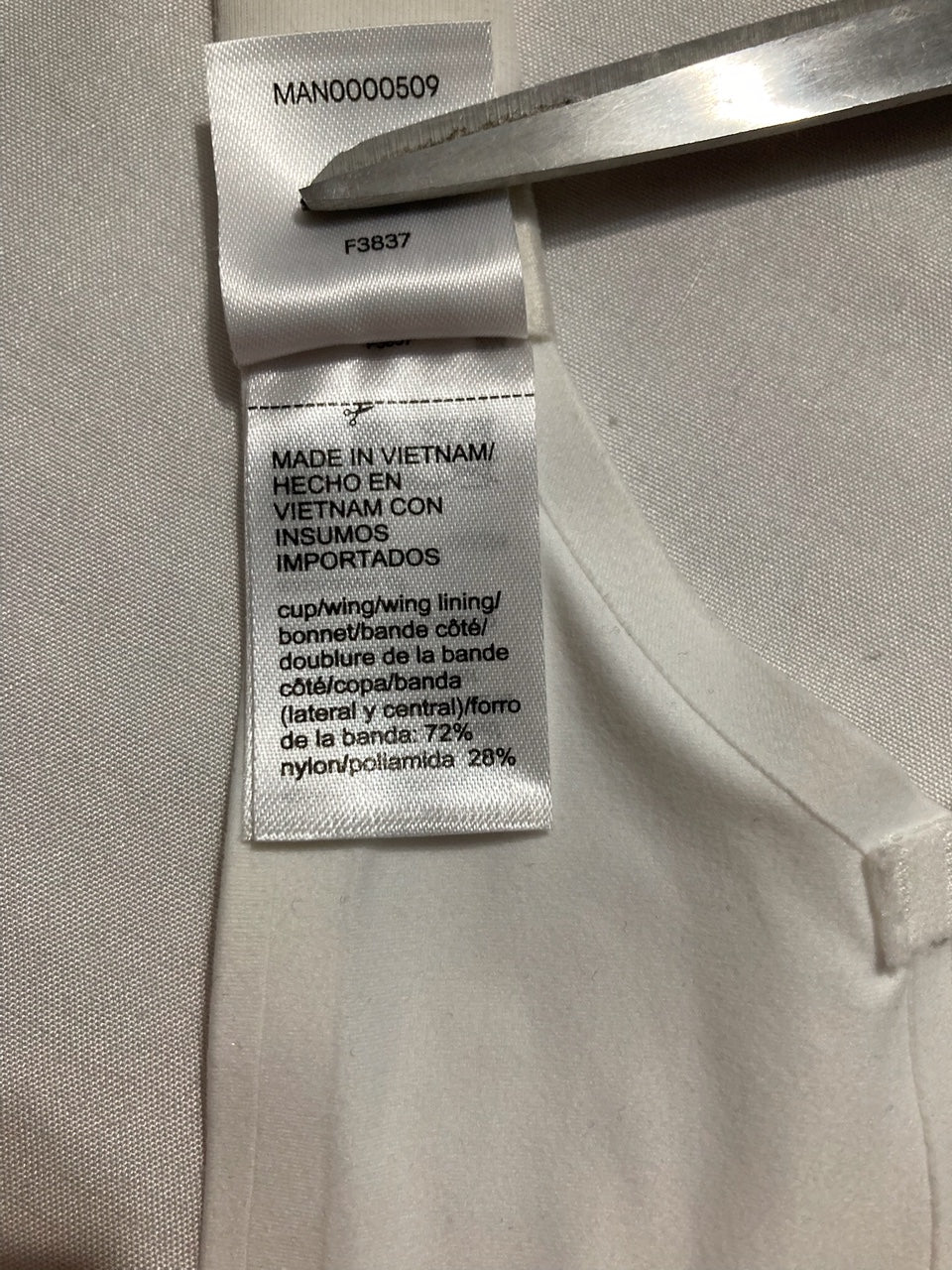 NWD CALVIN KLEIN Perfectly Fit Memory Touch T-Shirt Bra WHITE 32C