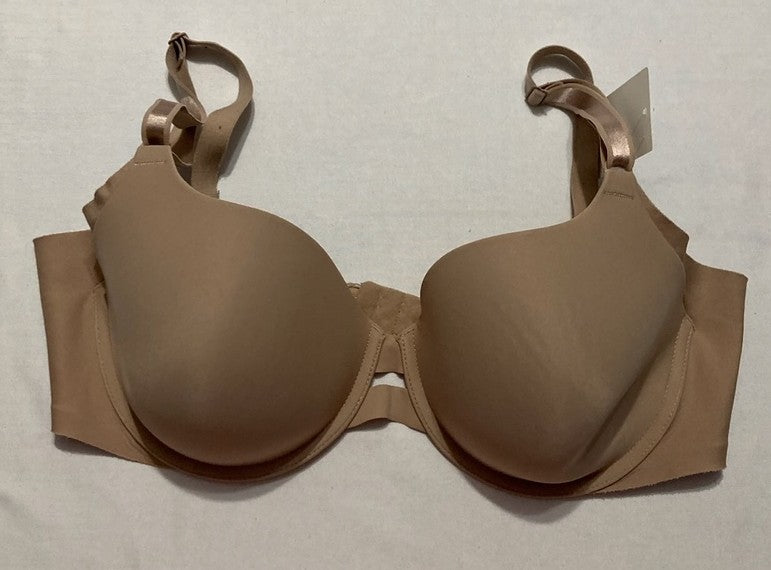 NWD WARNER'S Cloud 9 Super Soft Underwire Lightly Lined T-Shirt Bra BEIGE 38C