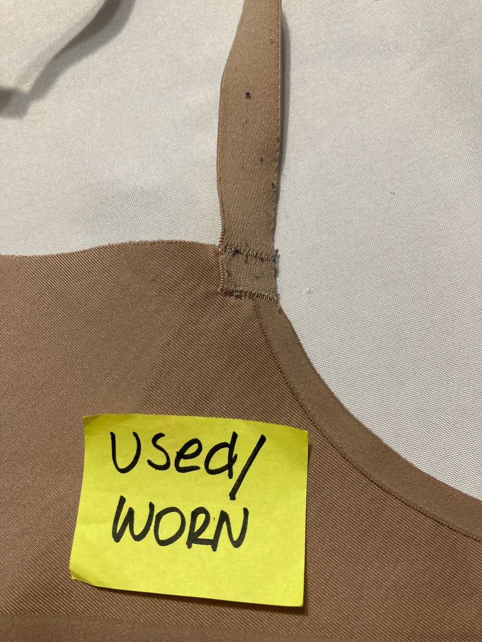 NWD WARNER'S Cloud 9 Super Soft Underwire Lightly Lined T-Shirt Bra BEIGE 38C