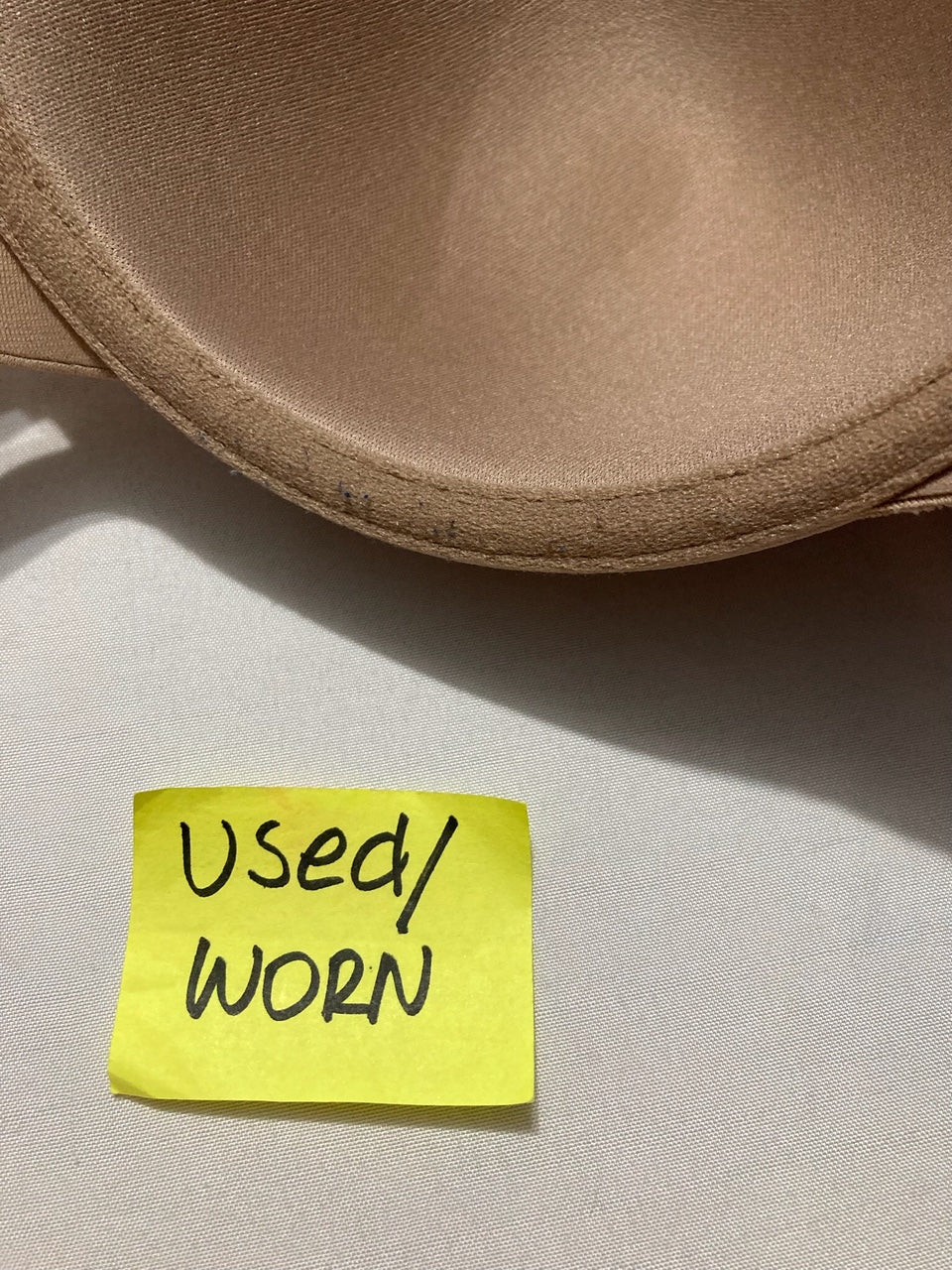 NWD WARNER'S Cloud 9 Super Soft Underwire Lightly Lined T-Shirt Bra BEIGE 38C