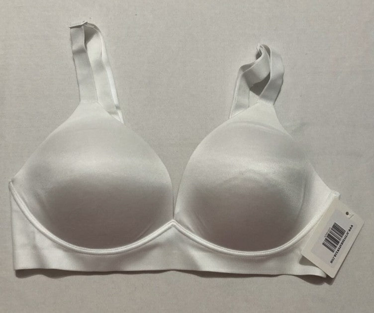 NWD BALI Comfort Revolution Wireless Bra Convertible T-Shirt Bra WHITE M