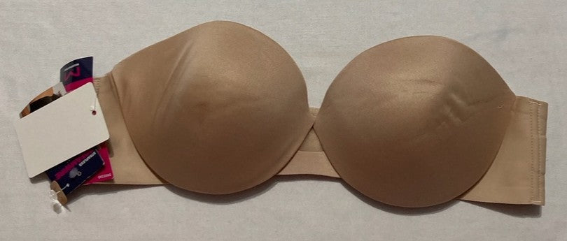NWD MAIDENFORM DreamWire Multi-Way Underwire Bra Strapless ALMOND 36A