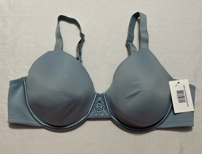 NWD VANITY FAIR Full Figure Beauty Back Smoothing Bra BLUE 42C
