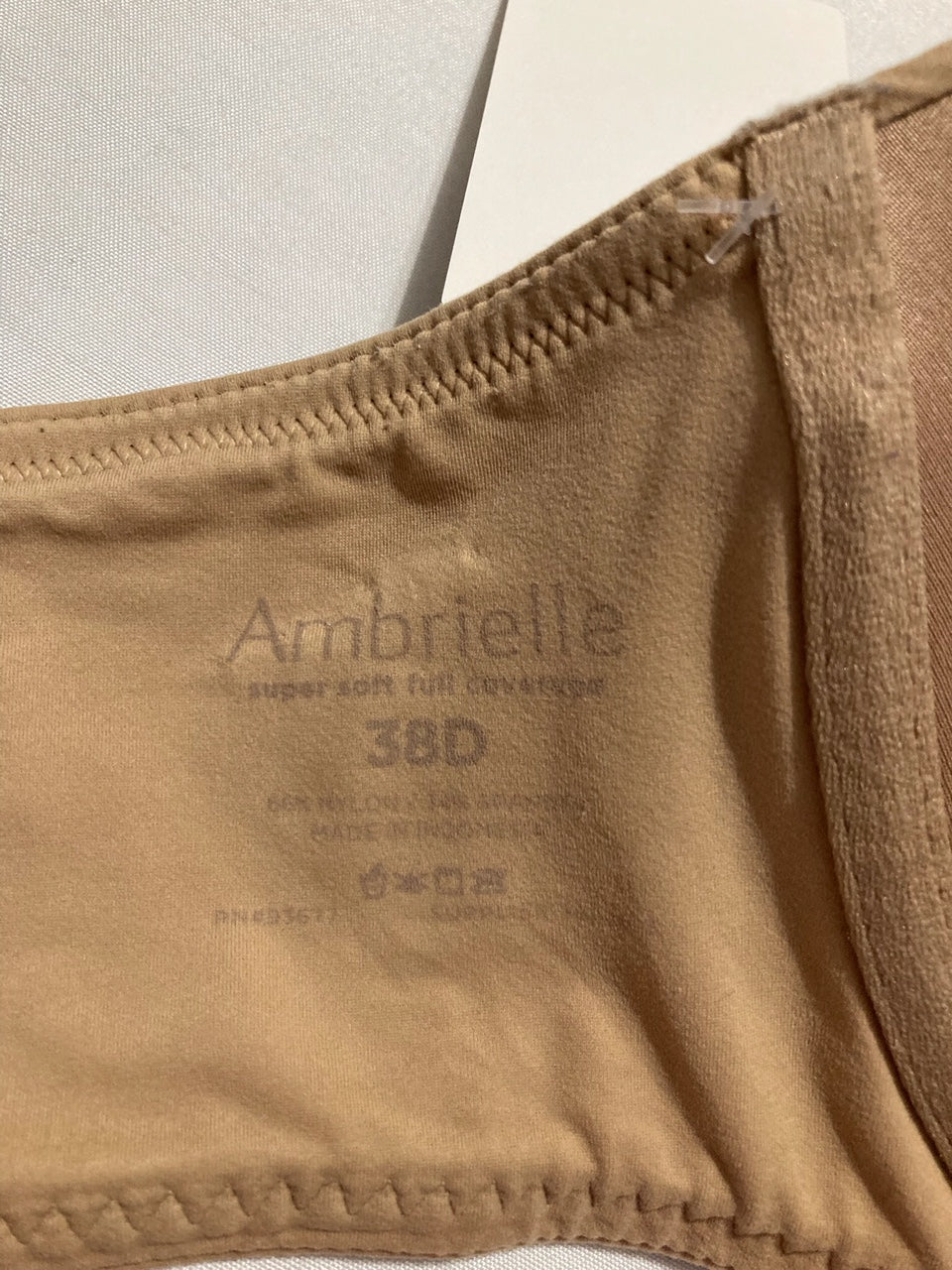 NWD AMBRIELLE Super Soft Full coverage T-Shirt Bra BEIGE 38D