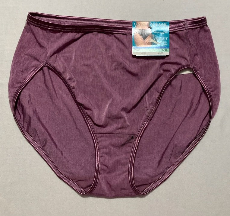NWD VANITY FAIR Illumination Hi-Cut Brief Panty PURPLE XL