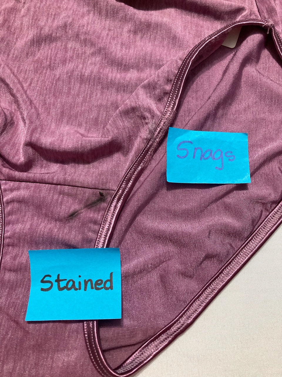 NWD VANITY FAIR Illumination Hi-Cut Brief Panty PURPLE XL