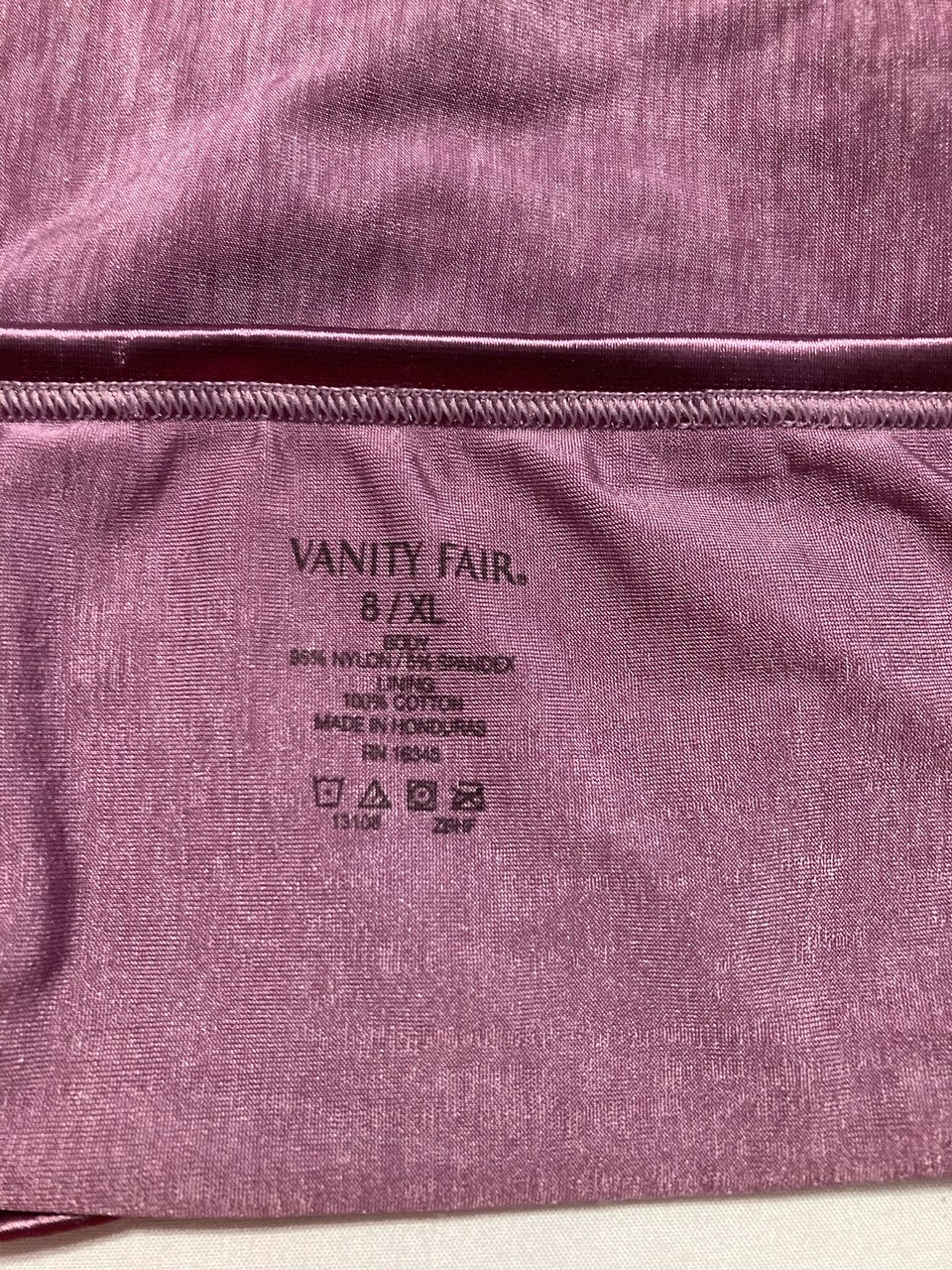 NWD VANITY FAIR Illumination Hi-Cut Brief Panty PURPLE XL