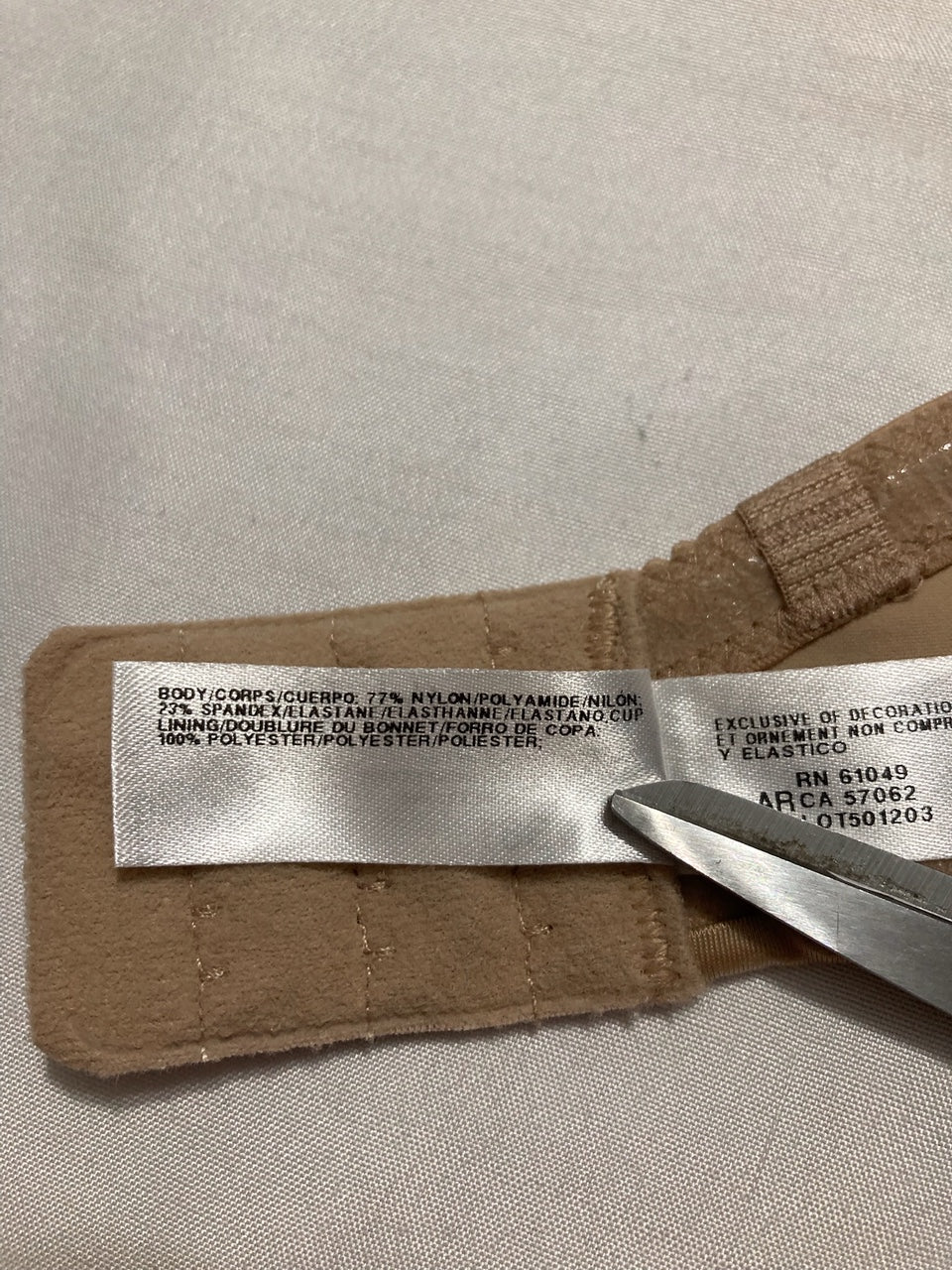 NWD B.TEMPT'D Future Foundation Push-up Convertible Strapless Bra BEIGE 34B