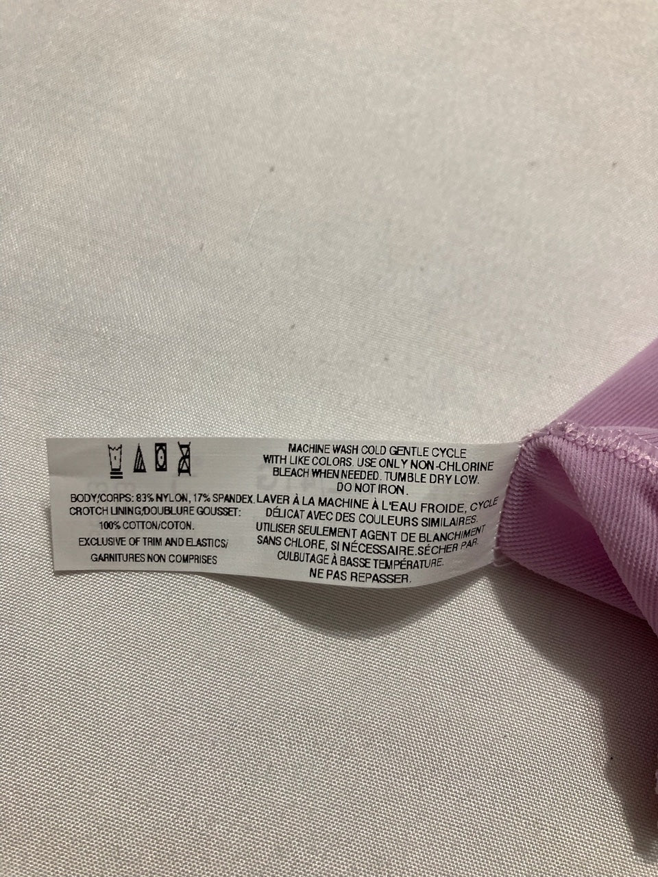 NWD BALI Skimp Skamp Brief Panty, Smoothing Stretch Brief PURPLE 4XL