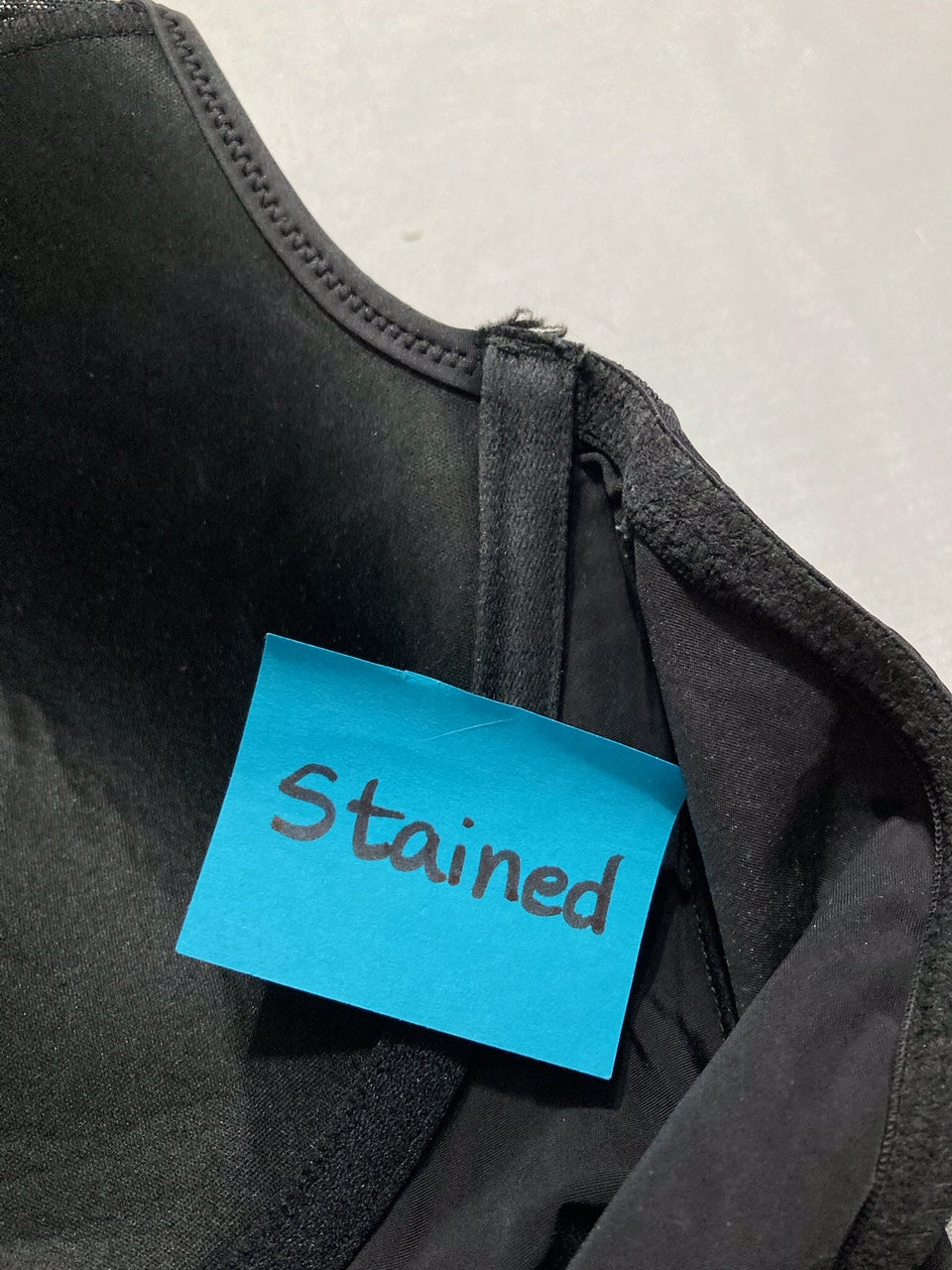 NWD UNBRANDED Shapewear Bodysuit with Underwire and Adjustable Straps BLACK 38C