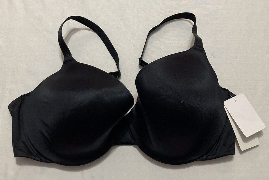NWD WACOAL Inner Sheen T-Shirt Bra BLACK 40DD