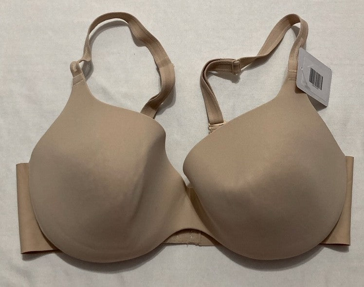 NWD MAIDENFORM Comfort Devotion Dreamwire Back Smoothing Underwire Bra BEIGE 40B