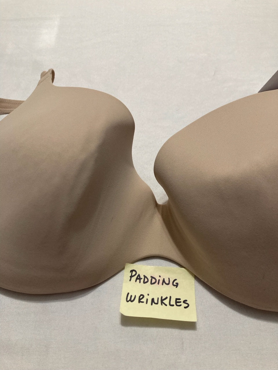 NWD MAIDENFORM Comfort Devotion Dreamwire Back Smoothing Underwire Bra BEIGE 40B