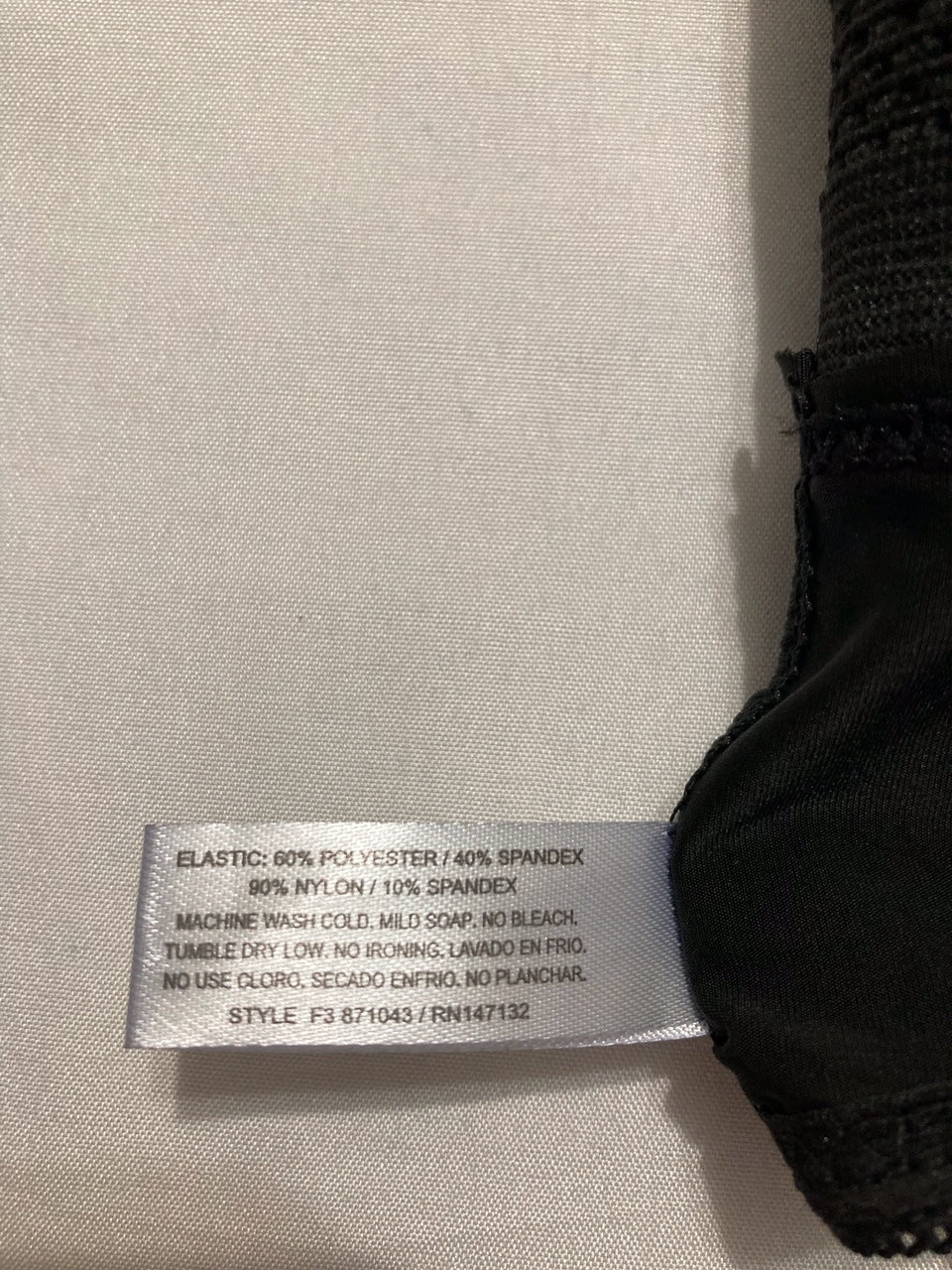 NWD PRIMA VALENTINA Panties Shapewear Brief BLACK S