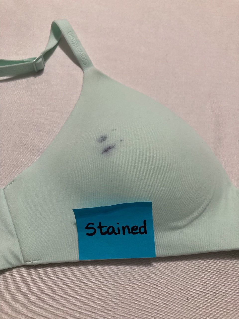 NWD CALVIN KLEIN Perfectly Fit Wirefree T-Shirt Bra MINTGREEN 34A