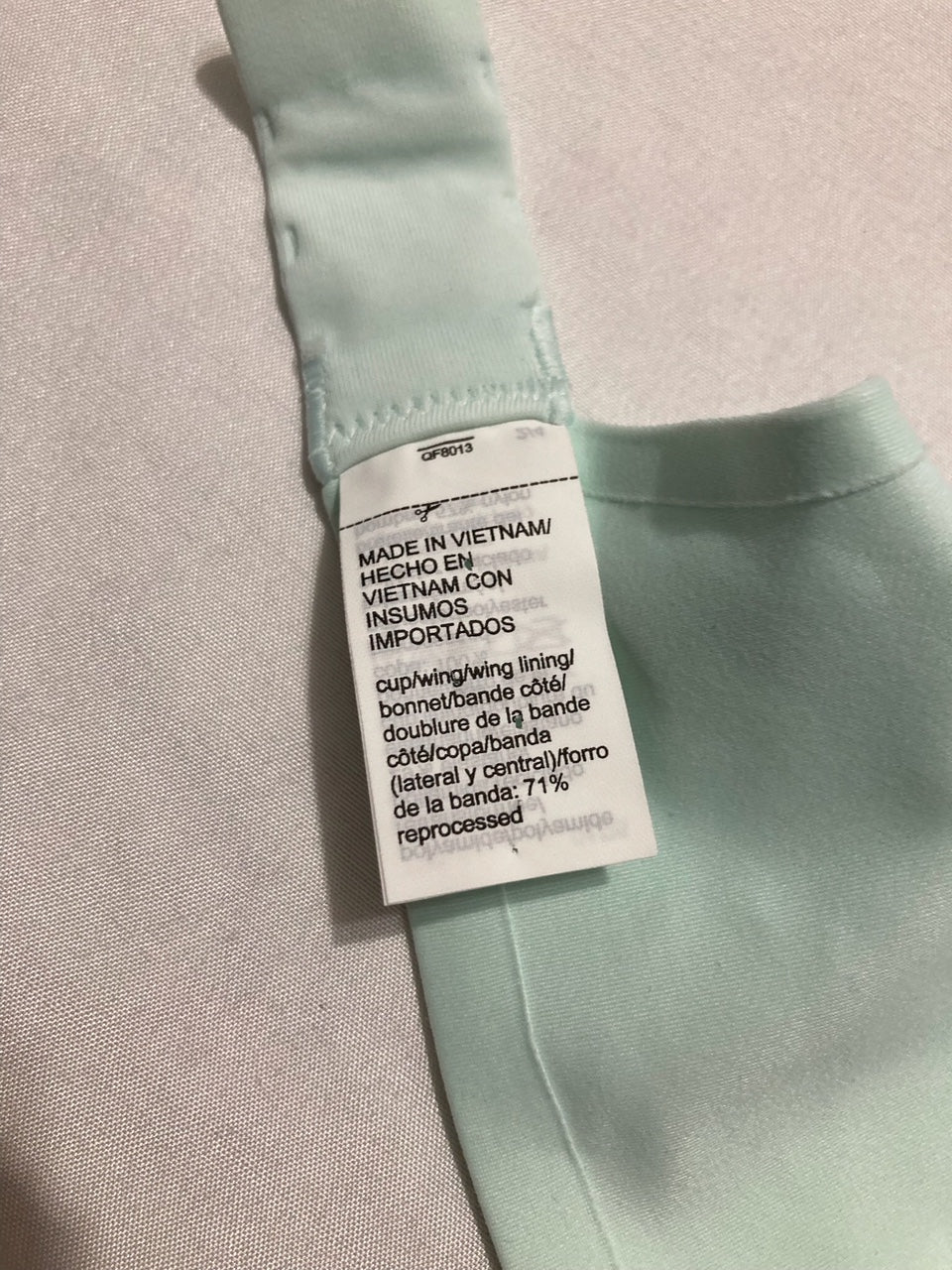 NWD CALVIN KLEIN Perfectly Fit Wirefree T-Shirt Bra MINTGREEN 34A