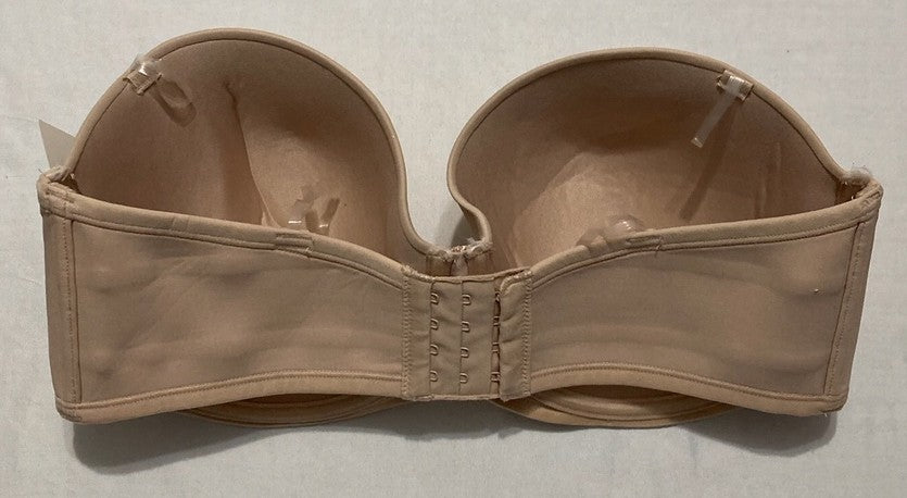 NWD VANITY FAIR Beauty Back Smoothing Strapless Bra ROSE BEIGE 38D