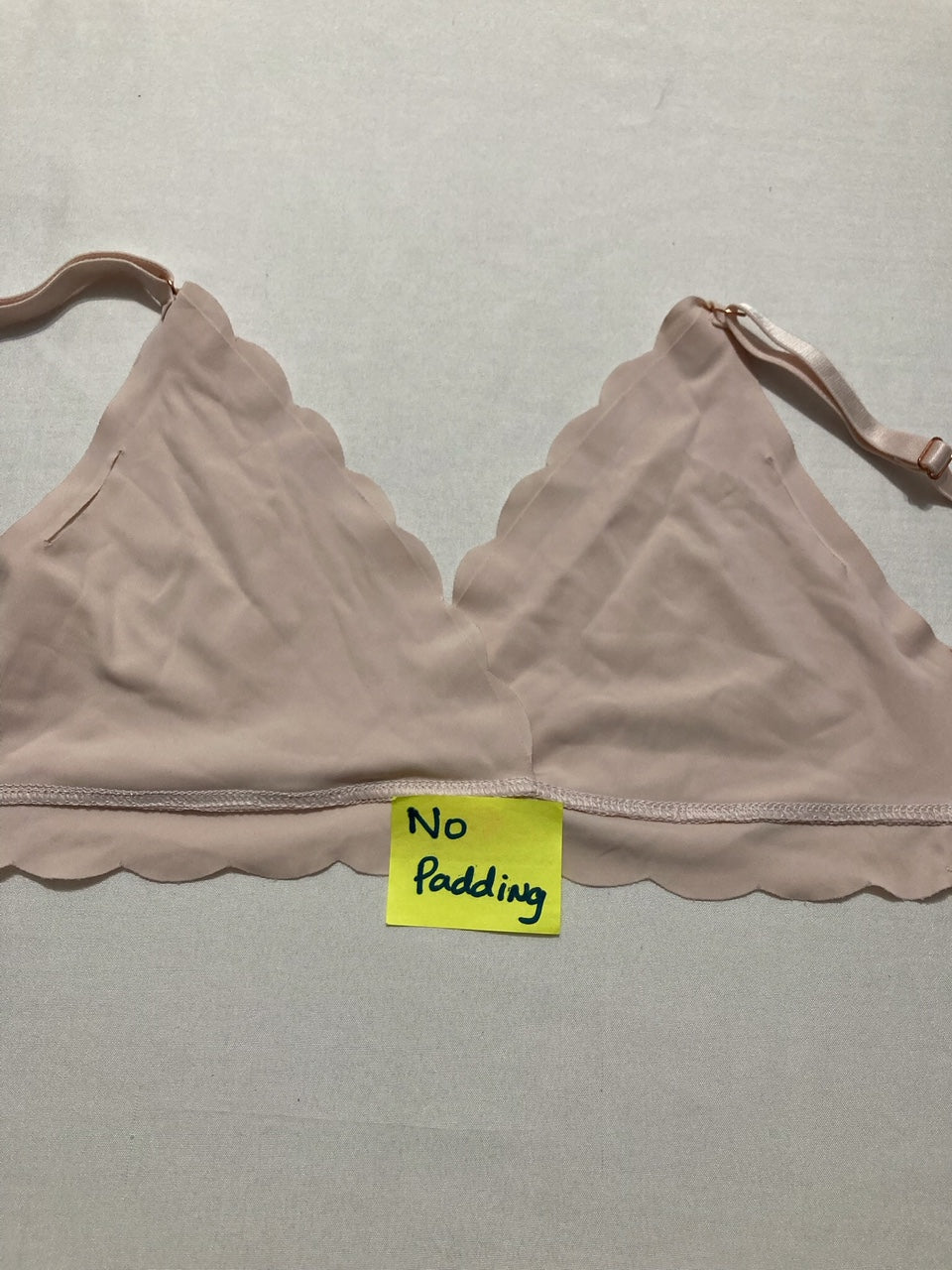 NWD DANSKIN Wireless Lined Bralette Bra ROSE 34B