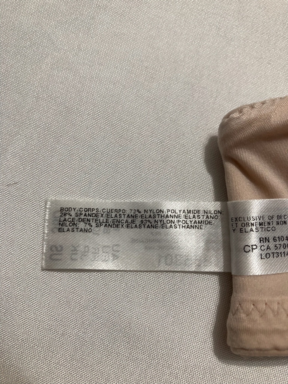 NWD WACOAL Softly Styled Unlined Mid Coverage Underwire Bra ROSE 38D