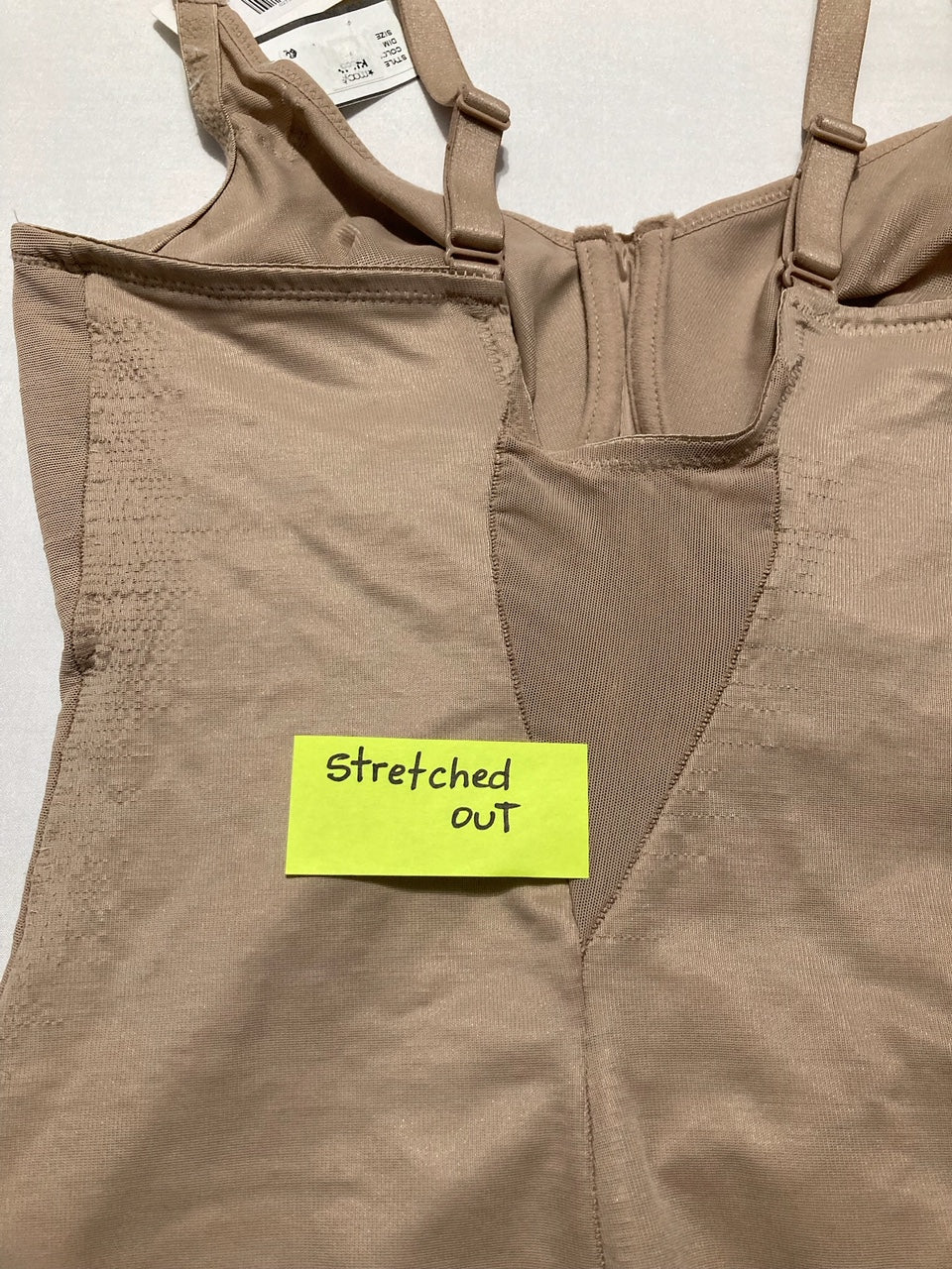 NWD MIRACLESUIT Extra Firm Sexy Sheer Shaping Bodybriefer BEIGE 38D